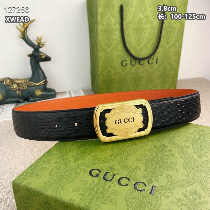 Gucci belt 38mmX100-125cm 8L47